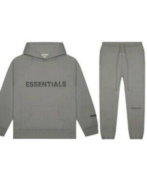 Essentials Latest Pullover Gray Color Tracksuit