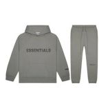 Essentials Latest Pullover Gray Color Tracksuit