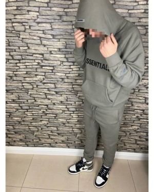 Essentials Latest Pullover Gray Color Tracksuit