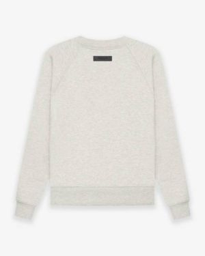 Essentials Crewneck 1977 Gray Sweatshirt