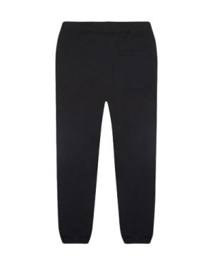 Essentials Fleece Oversized Black Sweatpants