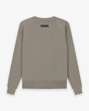Essentials High Quality Crewneck Gray Sweatshirt
