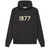 Essentials Pullover 1977 Black Iron Hoodie