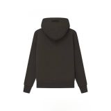 Essentials Wide Collection Off Black Hoodie
