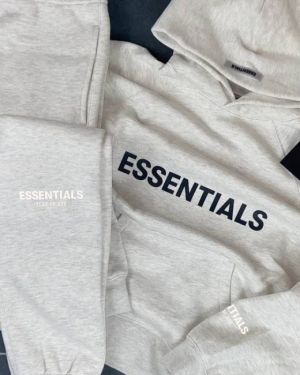 Men & Women Essentials Tracksuit Gray Color