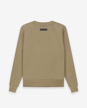 New Essentials Crewneck Sweatshirt – Brown