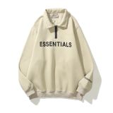 Essentials Half Zipper Carl’s Coffee Hoodie