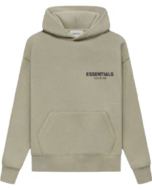 Essentials Long Seleeve Pullover Hoodie Gray
